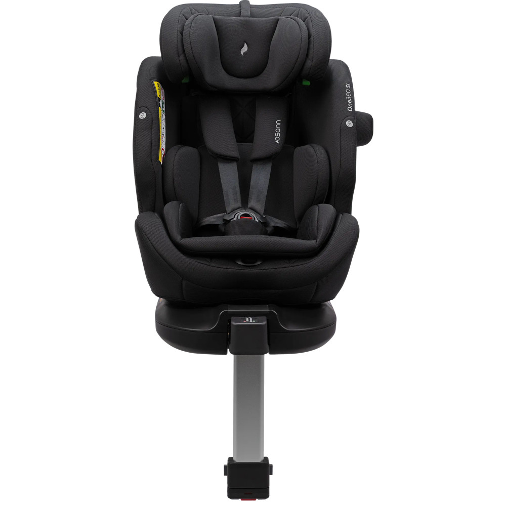 Osann One360 SL i-Size - поворотне (360°) автокрісло, 40 - 150 см, ISOFIX з опорною ногою • All Black Osann One360 SL i-Size - поворотне (360°) автокрісло, 40 - 150 см, ISOFIX з опорною ногою • All Black