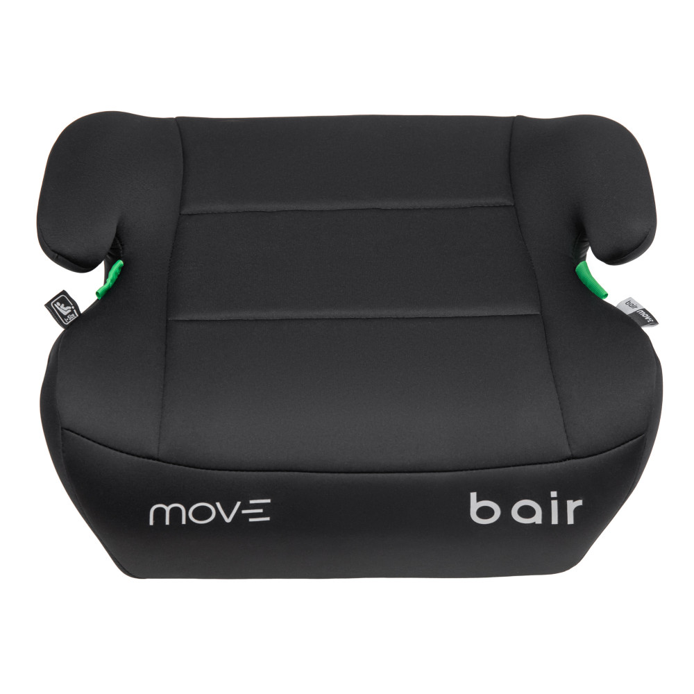 Bair Move i-Size - бустер з ISOFIX (125-150 см) • BM-01 Total Black Bair Move i-Size - бустер з ISOFIX (125-150 см) • BM-01 Total Black