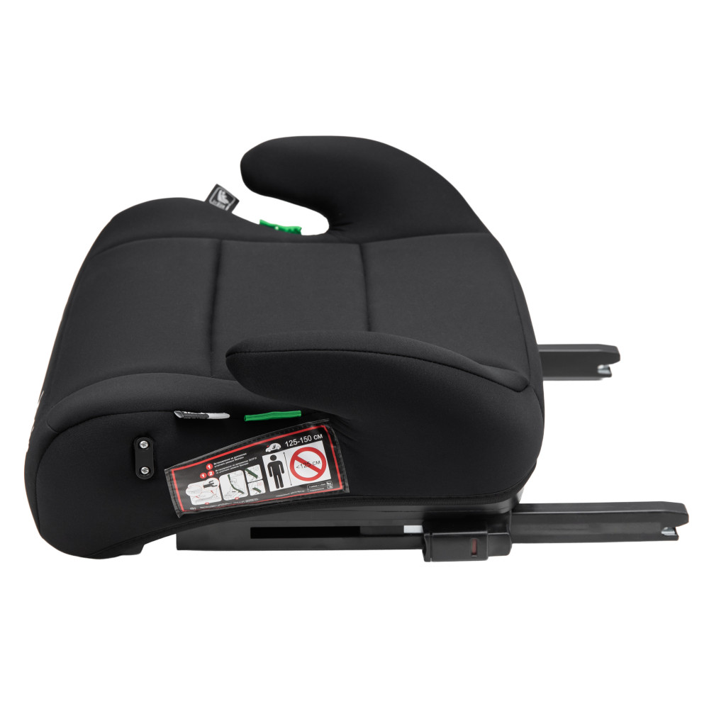 Bair Move i-Size - бустер з ISOFIX (125-150 см) • BM-01 Total Black Bair Move i-Size - бустер з ISOFIX (125-150 см) • BM-01 Total Black