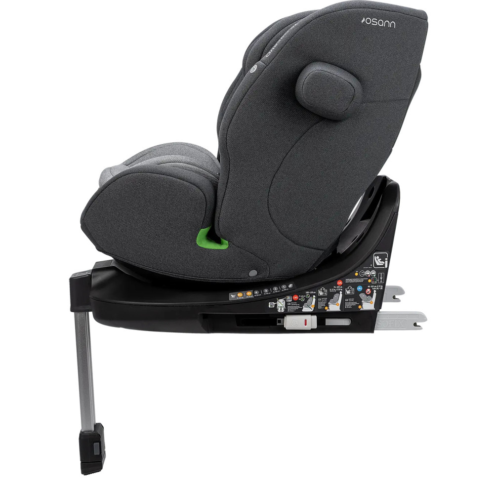 Osann One360 SL i-Size - поворотне (360°) автокрісло, 40 - 150 см, ISOFIX з опорною ногою • Universe Grey Osann One360 SL i-Size - поворотне (360°) автокрісло, 40 - 150 см, ISOFIX з опорною ногою • Universe Grey
