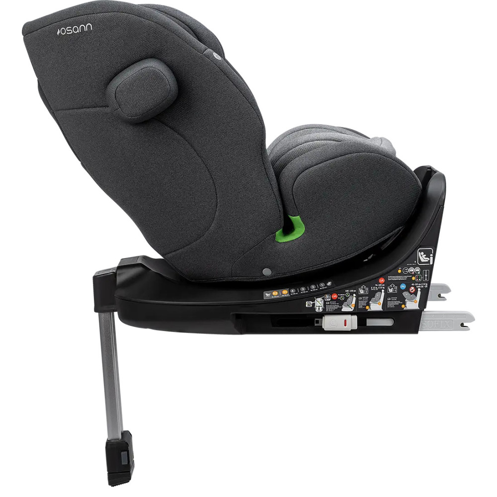 Osann One360 SL i-Size - поворотне (360°) автокрісло, 40 - 150 см, ISOFIX з опорною ногою • Universe Grey Osann One360 SL i-Size - поворотне (360°) автокрісло, 40 - 150 см, ISOFIX з опорною ногою • Universe Grey