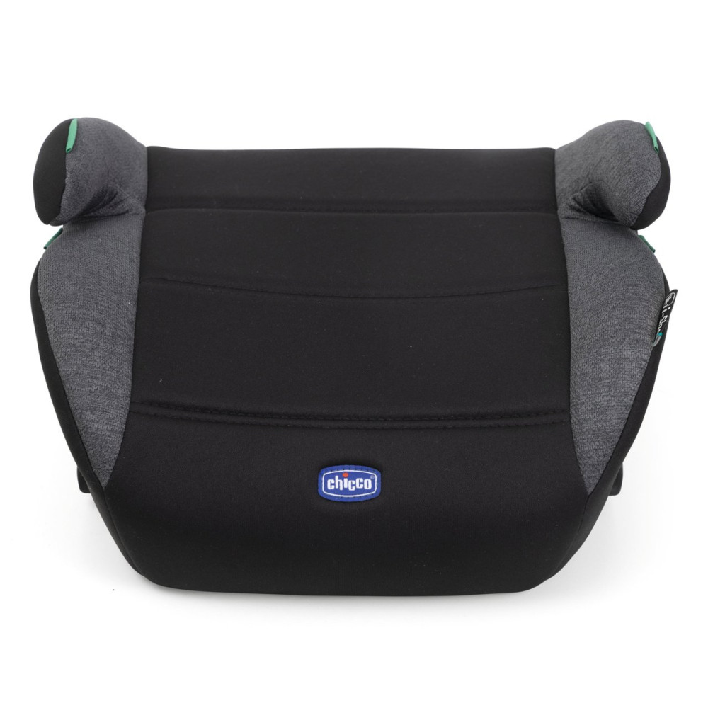 Chicco Quasar Fix i-Size - бустер для дітей (від 7 до 12 років / 125-150 см), з конекторами ISOFIX • Obsidian