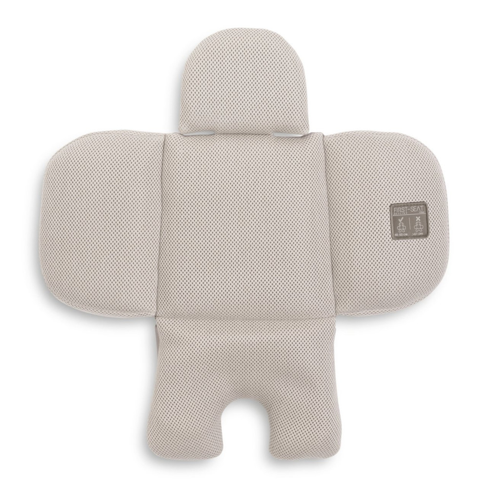 Chicco First-Seat Recline i-Size - автокрісло для немовляти (від народження до 15 місяців / 40 - 87 см), можливість використання у літаку та вдома як шезлонг, нахил спинки майже до горизонтального положення, поворот на 90° на базі • Como Lake