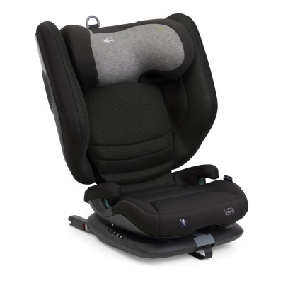 Chicco Fold & Go S i-Size - дитяче автокрісло зі складаною спинкою (від 3 до 12 років / 100 - 150 см) • Posh Black