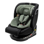 Bair Oreo 360 i-Size - детское автокресло (0 - 12 лет / 40 - 150 см) с функцией поворота 360, крепление ISOFIX и Top Tether • Black-Green (BO-05) Bair Oreo 360 i-Size - детское автокресло (0 - 12 лет / 40 - 150 см) с функцией поворота 360, крепление ISOFIX и Top Tether • Black-Green (BO-05)