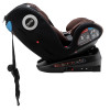 Bair i-Drive 360 - автокресло для детей (с рождения до 12 лет / 40 - 150 см), поворотное (360°), крепление ISOFIX • CB-04 Choco-Black