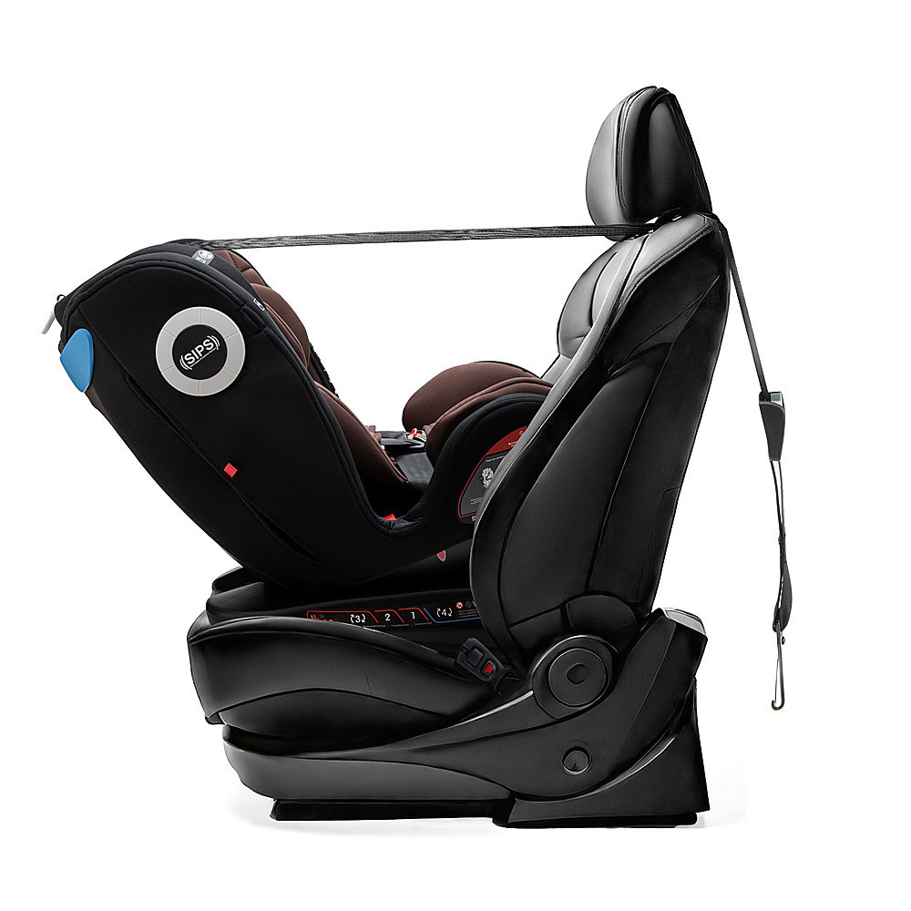 Bair i-Drive 360 - автокресло для детей (с рождения до 12 лет / 40 - 150 см), поворотное (360°), крепление ISOFIX • CB-04 Choco-Black Bair i-Drive 360 - автокресло для детей (с рождения до 12 лет / 40 - 150 см), поворотное (360°), крепление ISOFIX • CB-04 Choco-Black
