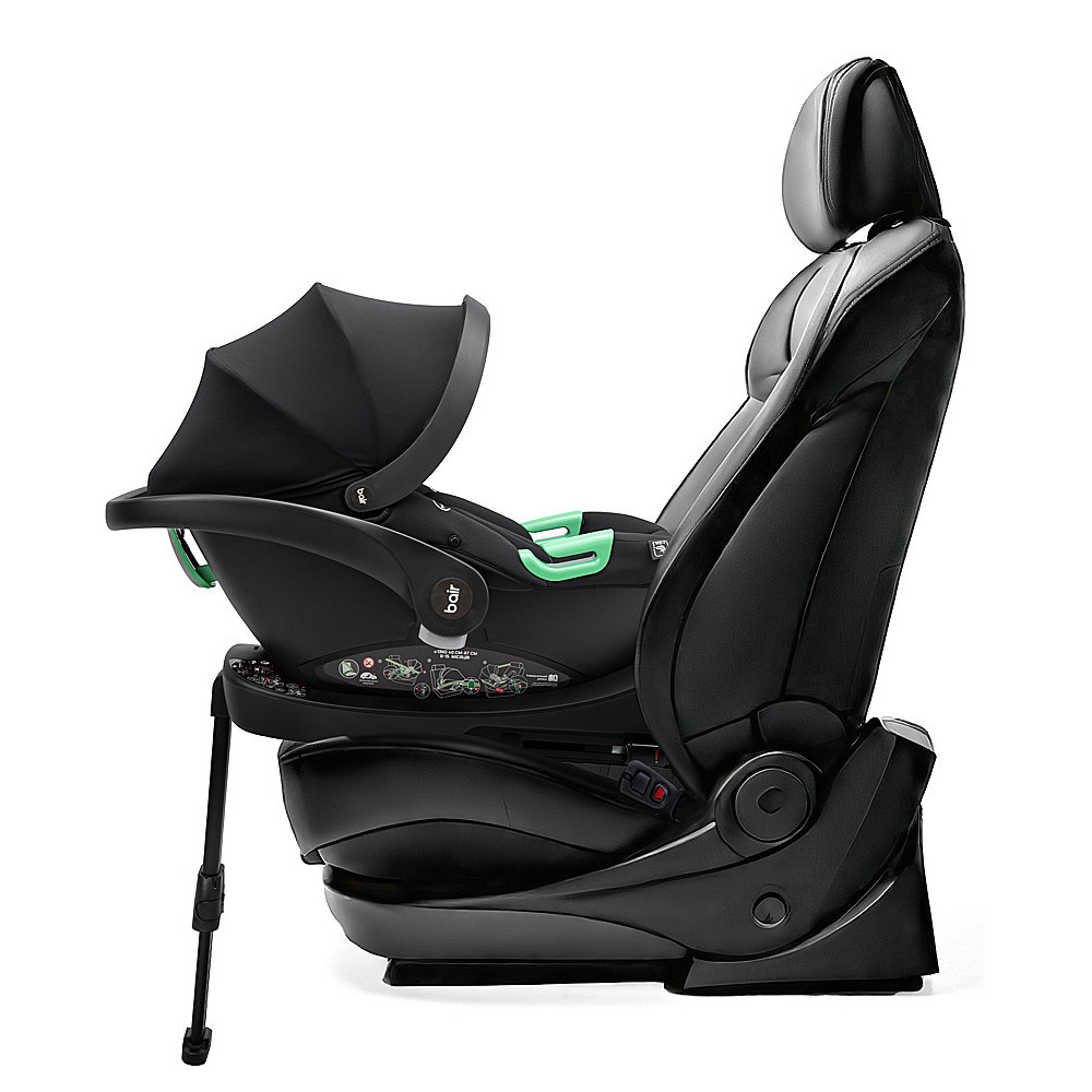 Bair Orbit with Base i-Size - автокресло для новорожденного (автолюлька) с базой ISOFIX в комплекте • ORB-01 Total Black Bair Orbit with Base i-Size - автокресло для новорожденного (автолюлька) с базой ISOFIX в комплекте • ORB-01 Total Black