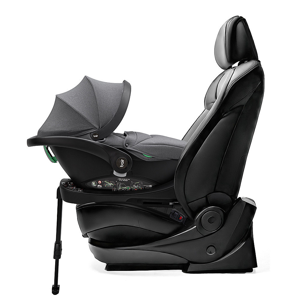 Bair Orbit with Base i-Size - автокресло для новорожденного (автолюлька) с базой ISOFIX в комплекте • ORB-02 Graphite Midnight Bair Orbit with Base i-Size - автокресло для новорожденного (автолюлька) с базой ISOFIX в комплекте • ORB-02 Graphite Midnight