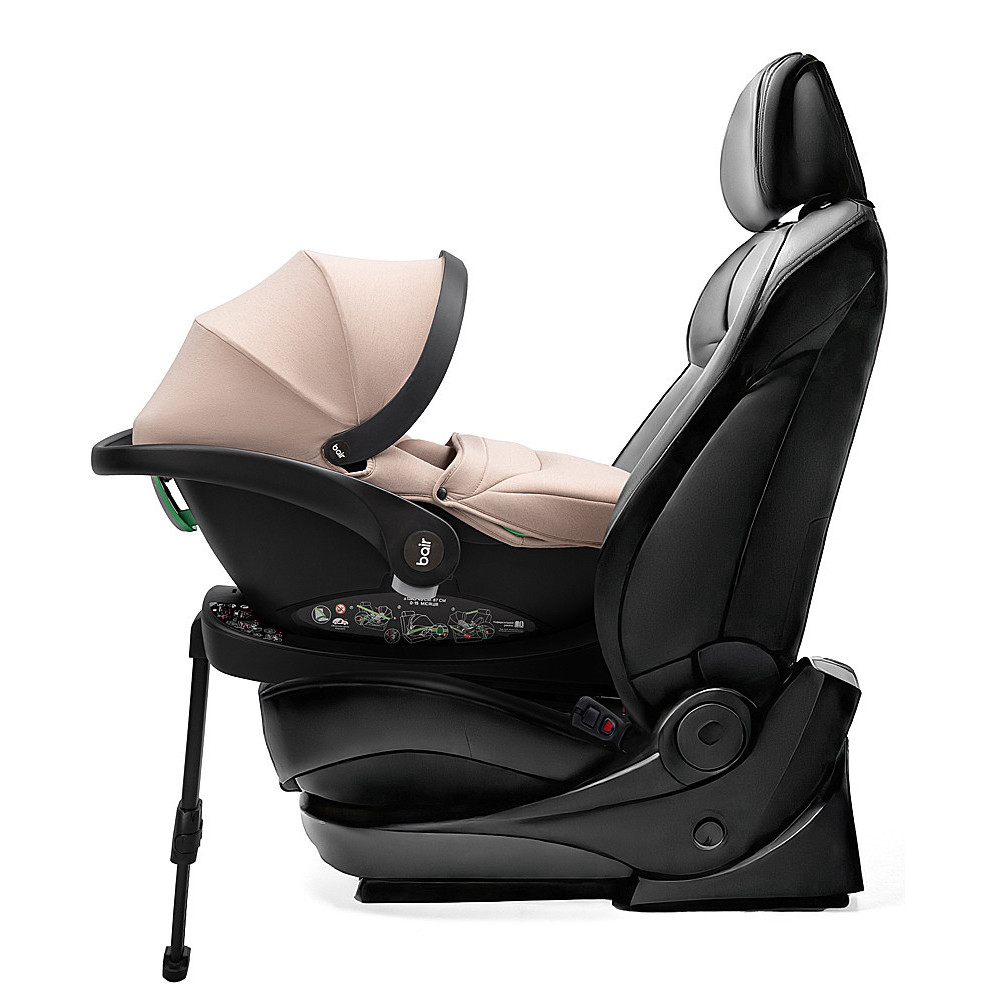 Bair Orbit with Base i-Size - автокресло для новорожденного (автолюлька) с базой ISOFIX в комплекте • ORB-03 Beige Bair Orbit with Base i-Size - автокресло для новорожденного (автолюлька) с базой ISOFIX в комплекте • ORB-03 Beige
