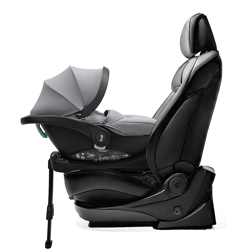 Bair Orbit with Base i-Size - автокресло для новорожденного (автолюлька) с базой ISOFIX в комплекте • ORB-05 Grey Bair Orbit with Base i-Size - автокресло для новорожденного (автолюлька) с базой ISOFIX в комплекте • ORB-05 Grey