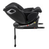 Bair Oreo Pro 360 i-Size - детское автокресло с функцией поворота 360, крепление ISOFIX и опорная нога • Total Black (OP-01)