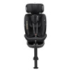 Bair Oreo Pro 360 i-Size - детское автокресло с функцией поворота 360, крепление ISOFIX и опорная нога • Total Black (OP-01)