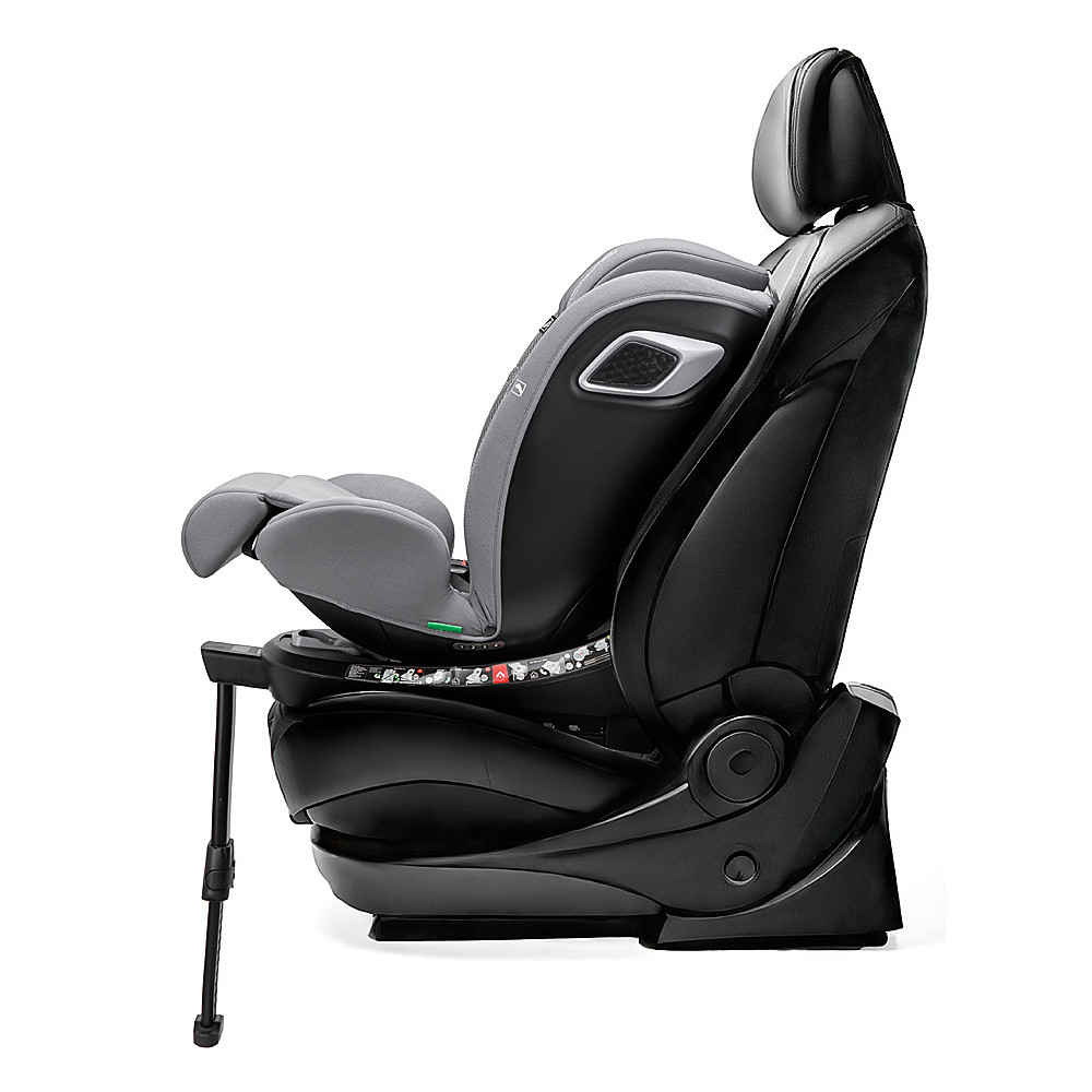 Bair Oreo Pro 360 i-Size - детское автокресло с функцией поворота 360, крепление ISOFIX и опорная нога • Grey (OP-02) Bair Oreo Pro 360 i-Size - детское автокресло с функцией поворота 360, крепление ISOFIX и опорная нога • Grey (OP-02)