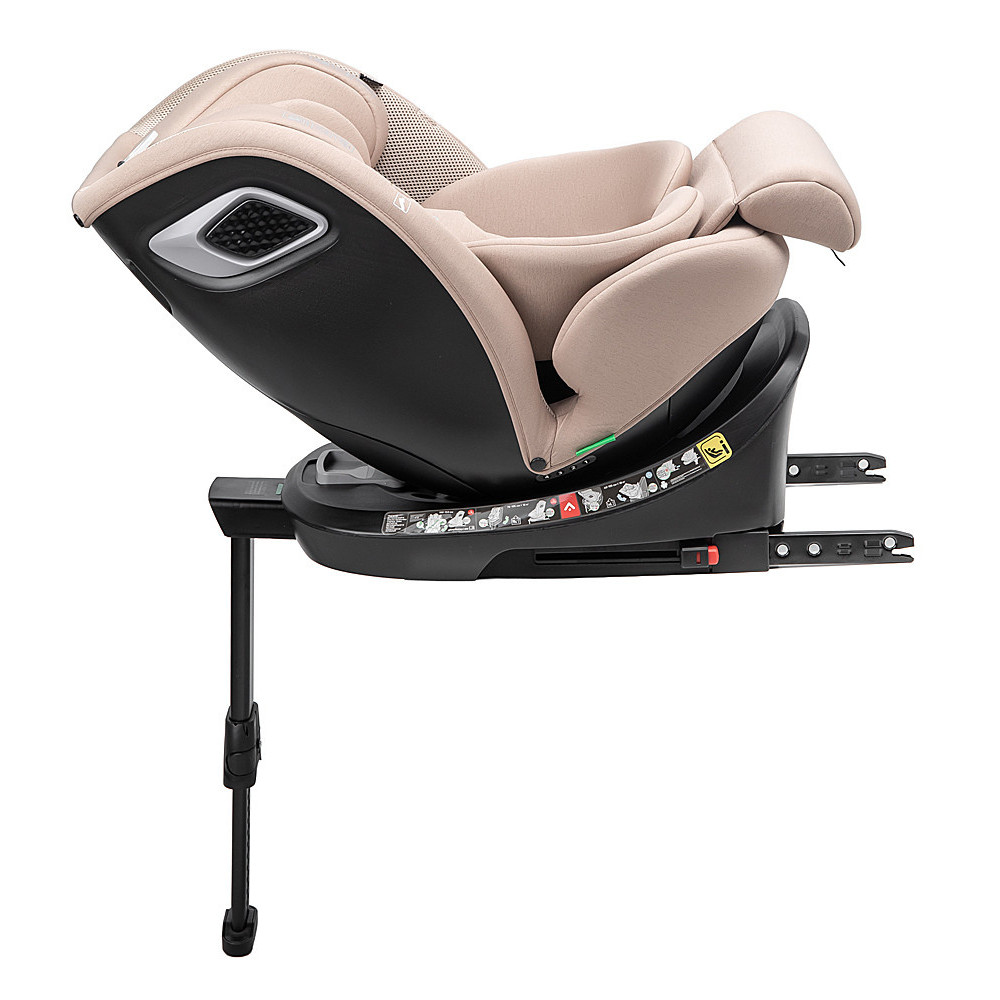 Bair Oreo Pro 360 i-Size - детское автокресло с функцией поворота 360, крепление ISOFIX и опорная нога • Beige (OP-03) Bair Oreo Pro 360 i-Size - детское автокресло с функцией поворота 360, крепление ISOFIX и опорная нога • Beige (OP-03)