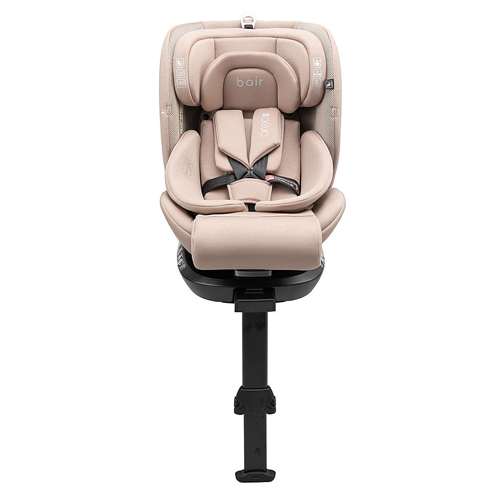 Bair Oreo Pro 360 i-Size - детское автокресло с функцией поворота 360, крепление ISOFIX и опорная нога • Beige (OP-03) Bair Oreo Pro 360 i-Size - детское автокресло с функцией поворота 360, крепление ISOFIX и опорная нога • Beige (OP-03)