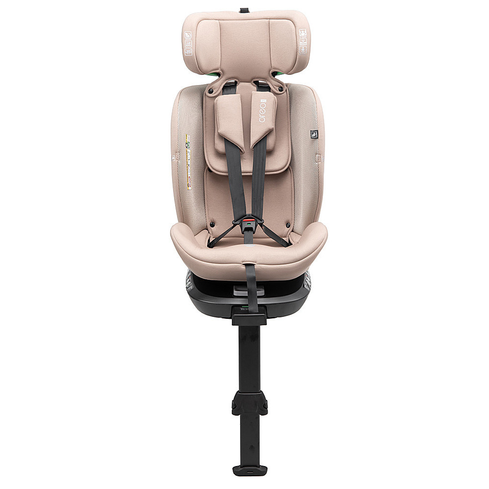 Bair Oreo Pro 360 i-Size - детское автокресло с функцией поворота 360, крепление ISOFIX и опорная нога • Beige (OP-03) Bair Oreo Pro 360 i-Size - детское автокресло с функцией поворота 360, крепление ISOFIX и опорная нога • Beige (OP-03)