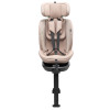 Bair Oreo Pro 360 i-Size - детское автокресло с функцией поворота 360, крепление ISOFIX и опорная нога • Beige (OP-03)