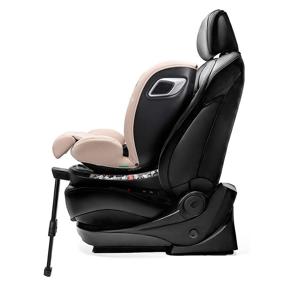 Bair Oreo Pro 360 i-Size - детское автокресло с функцией поворота 360, крепление ISOFIX и опорная нога • Beige (OP-03) Bair Oreo Pro 360 i-Size - детское автокресло с функцией поворота 360, крепление ISOFIX и опорная нога • Beige (OP-03)