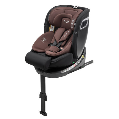 Bair Oreo Pro 360 i-Size - детское автокресло с функцией поворота 360, крепление ISOFIX и опорная нога • Choco-Black (OP-04) Bair Oreo Pro 360 i-Size - детское автокресло с функцией поворота 360, крепление ISOFIX и опорная нога • Choco-Black (OP-04)