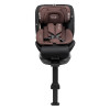 Bair Oreo Pro 360 i-Size - детское автокресло с функцией поворота 360, крепление ISOFIX и опорная нога • Choco-Black (OP-04)