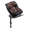 Bair Oreo Pro 360 i-Size - детское автокресло с функцией поворота 360, крепление ISOFIX и опорная нога • Choco-Black (OP-04)