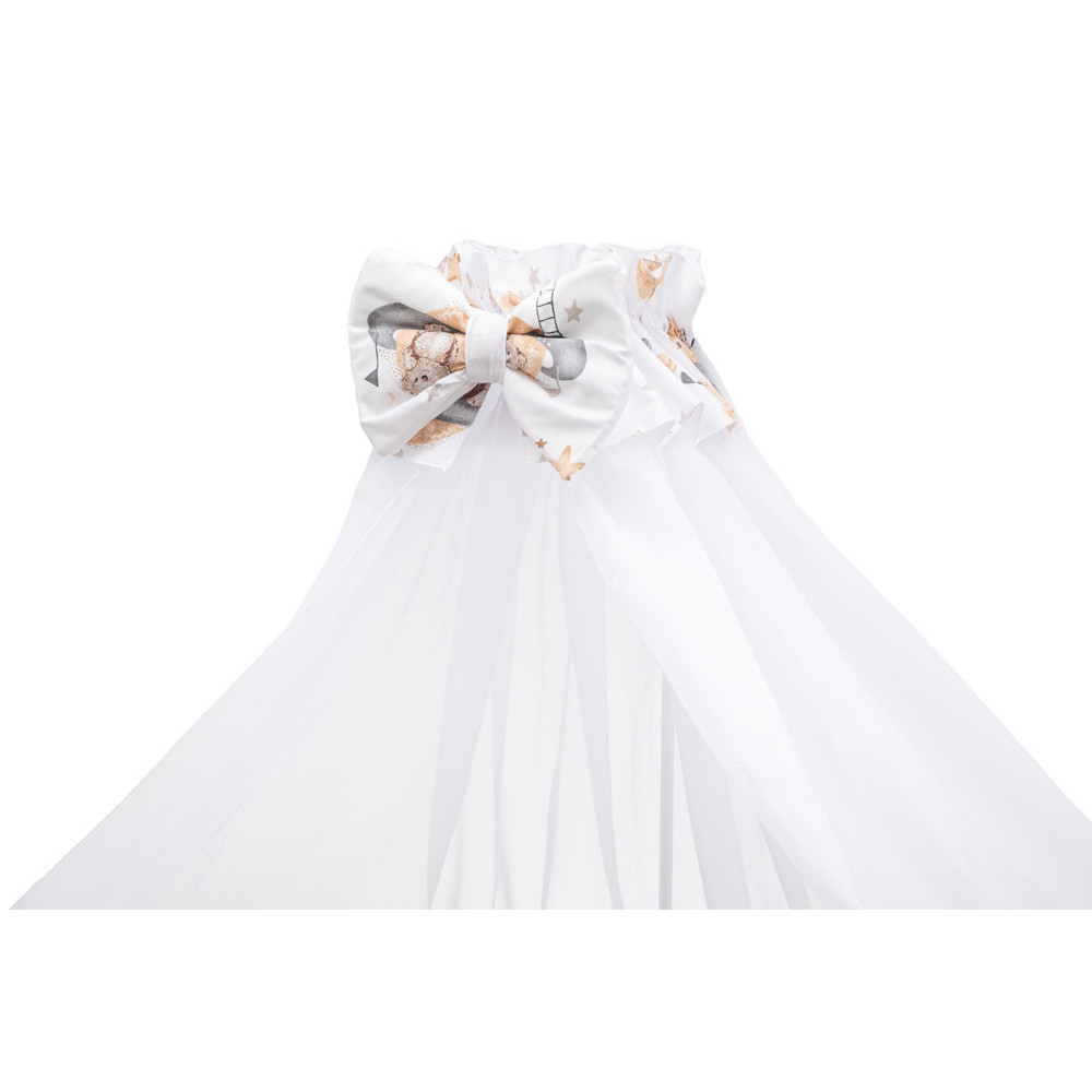 Babyroom Gold RG-08 - дитяча постіль • White Bears Moon