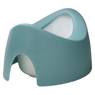 Tega Teggi - дитячий горщик, анатомічна форма, нековзна основа • Turquoise / White (TI-001-165/103) Tega Teggi - дитячий горщик, анатомічна форма, нековзна основа • Turquoise / White (TI-001-165/103)