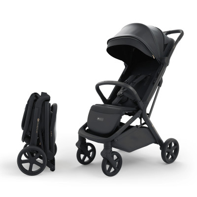 Kinderkraft Nubi 3 - прогулочная коляска с автоматическим складыванием • Midnight Black (KSNUBI03BLK0000)
