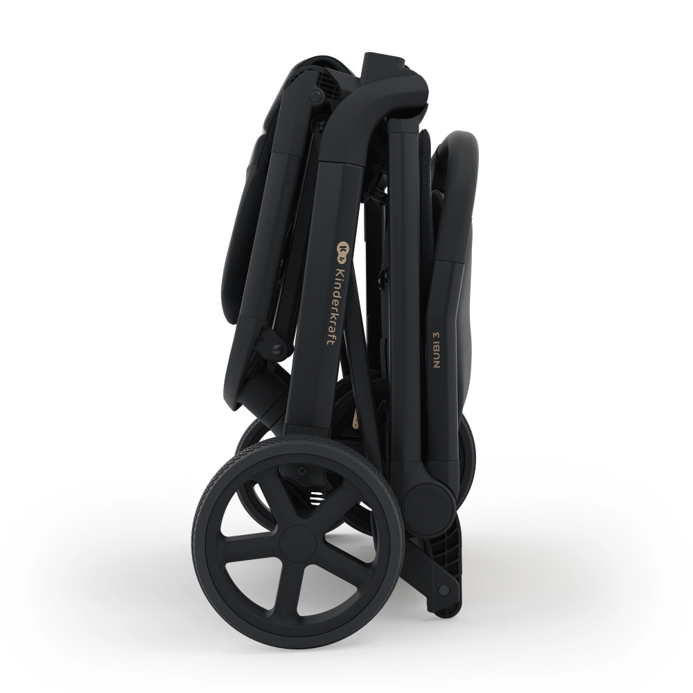 Kinderkraft Nubi 3 - прогулочная коляска с автоматическим складыванием • Midnight Black (KSNUBI03BLK0000) Kinderkraft Nubi 3 - прогулочная коляска с автоматическим складыванием • Midnight Black (KSNUBI03BLK0000)