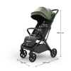 Kinderkraft Nubi 3 - прогулочная коляска с автоматическим складыванием • Mystic Green (KSNUBI03GRE0000)