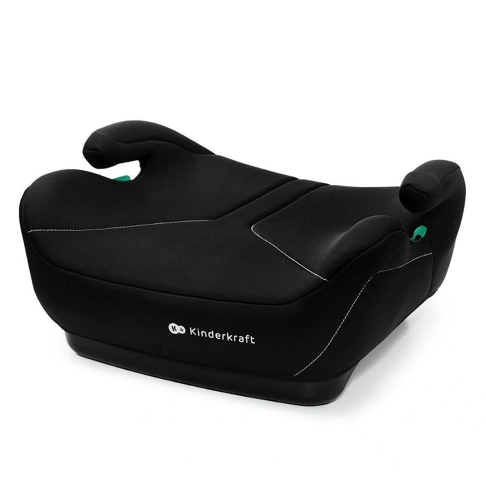 Kinderkraft i-Boost 2 - автокресло-бустер для детей (от 6 до 12 лет / 125 - 150 см) • Black (KCIBOO02BLK0000)