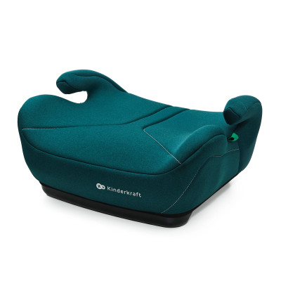 Kinderkraft i-Boost 2 - автокресло-бустер для детей (от 6 до 12 лет / 125 - 150 см) • Green (KCIBOO02GRE0000)
