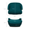 Kinderkraft i-Boost 2 - автокресло-бустер для детей (от 6 до 12 лет / 125 - 150 см) • Green (KCIBOO02GRE0000)