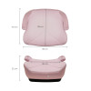 Kinderkraft i-Boost 2 - автокресло-бустер для детей (от 6 до 12 лет / 125 - 150 см) • Pink (KCIBOO02PNK0000)