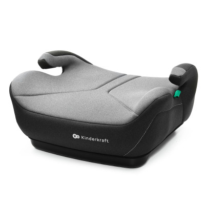 Kinderkraft i-Boost 2 - автокресло-бустер для детей (от 6 до 12 лет / 125 - 150 см) • Grey (KCIBOO02GRY0000)