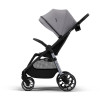 Kinderkraft Grande 2 - прогулочная коляска с большими колесами • Grey (KSGRAN02GRY0000)