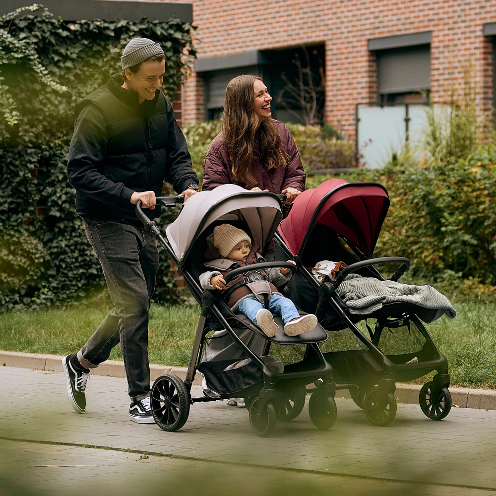 Kinderkraft Grande 2 - прогулочная коляска с большими колесами • Beige (KSGRAN02BEG0000) Kinderkraft Grande 2 - прогулочная коляска с большими колесами • Beige (KSGRAN02BEG0000)