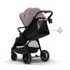 Kinderkraft Grande 2 - прогулочная коляска с большими колесами • Beige (KSGRAN02BEG0000)