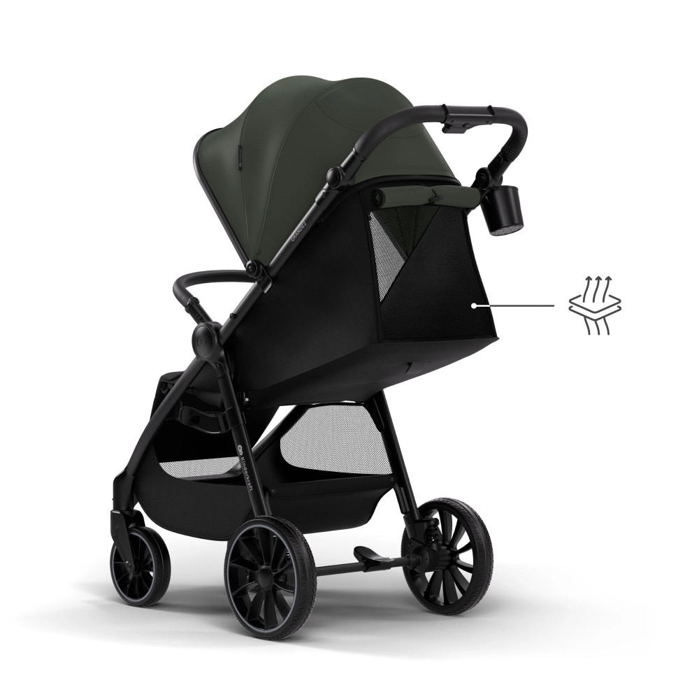 Kinderkraft Grande 2 - прогулочная коляска с большими колесами • Green (KSGRAN02GRE0000) Kinderkraft Grande 2 - прогулочная коляска с большими колесами • Green (KSGRAN02GRE0000)