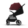 Kinderkraft Grande 2 - прогулочная коляска с большими колесами • Burgundy (KSGRAN02BRG0000)