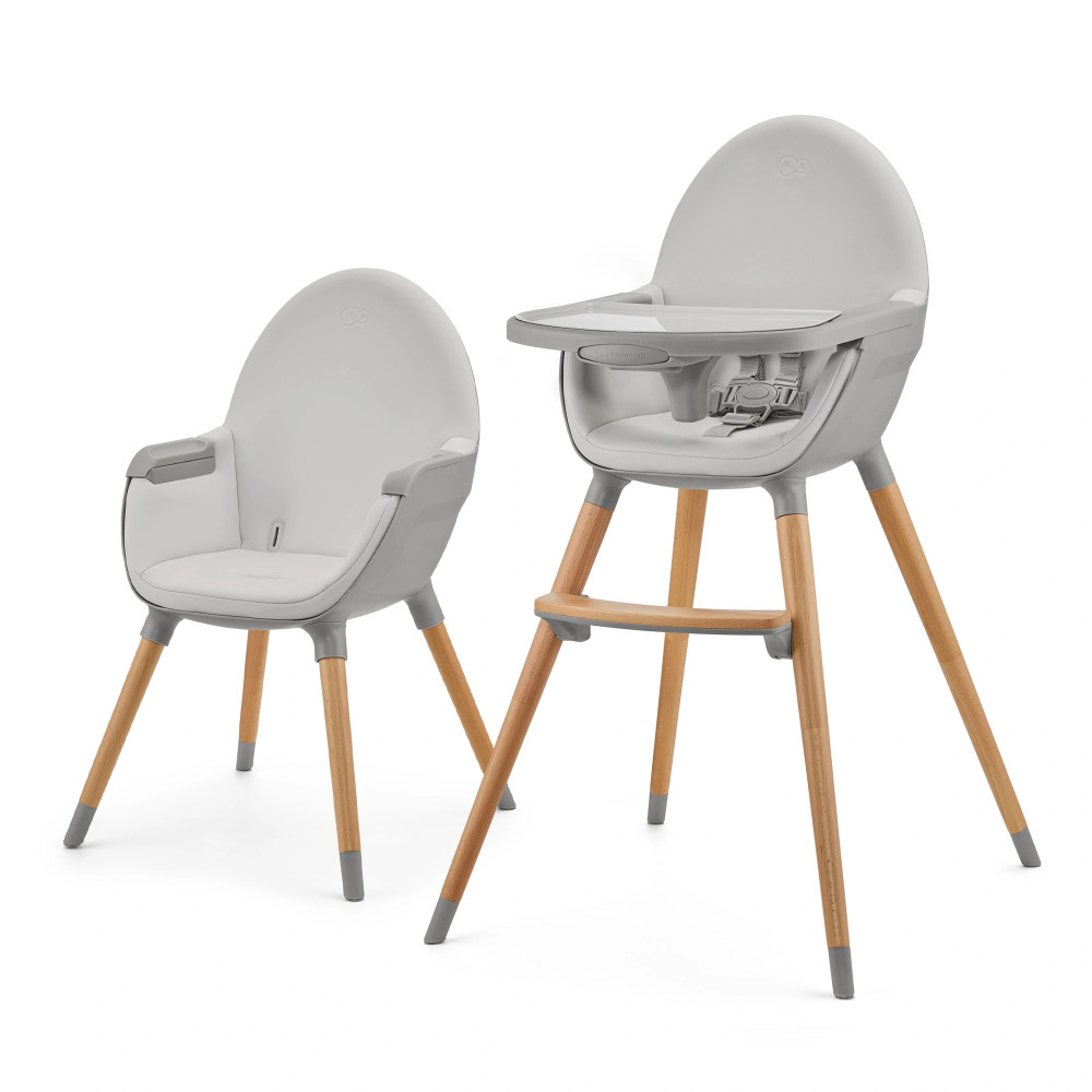 Kinderkraft Fini 2 - стульчик для кормления 2 в 1 • Grey (KHFINI02GRY0000) Kinderkraft Fini 2 - стульчик для кормления 2 в 1 • Grey (KHFINI02GRY0000)