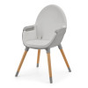 Kinderkraft Fini 2 - стульчик для кормления 2 в 1 • Grey (KHFINI02GRY0000)