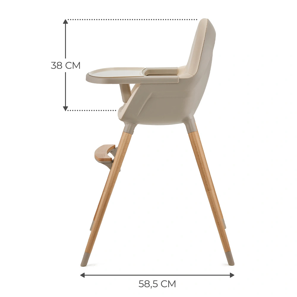 Kinderkraft Fini 2 - стульчик для кормления 2 в 1 • Beige (KHFINI02BEG0000) Kinderkraft Fini 2 - стульчик для кормления 2 в 1 • Beige (KHFINI02BEG0000)
