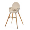 Kinderkraft Fini 2 - стульчик для кормления 2 в 1 • Beige (KHFINI02BEG0000)
