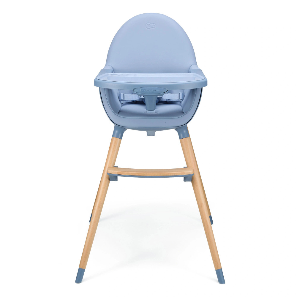 Kinderkraft Fini 2 - стільчик для годування 2 в 1 • Nordic Breeze (KHFINI02NOR0000)