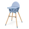 Kinderkraft Fini 2 - стульчик для кормления 2 в 1 • Nordic Breeze (KHFINI02NOR0000)
