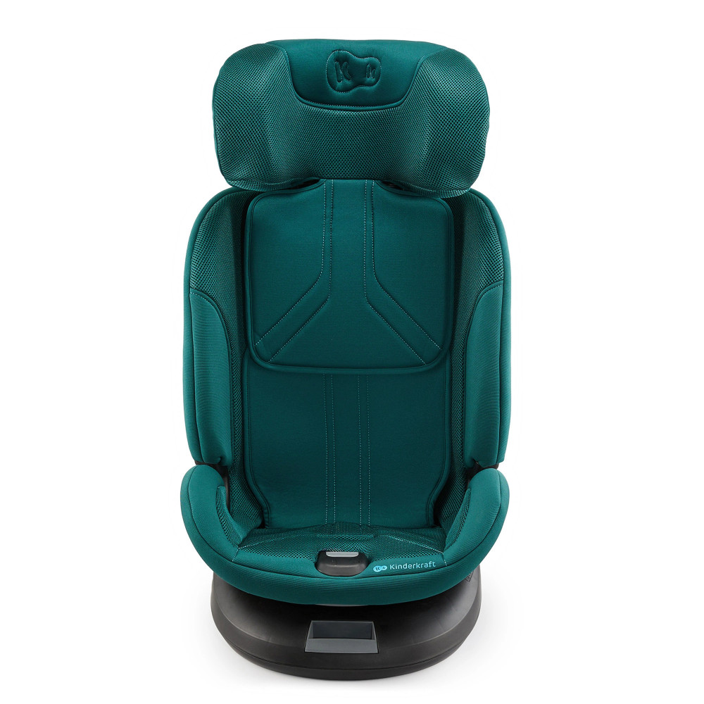 Kinderkraft Xpedition 3 i-Size - автокресло для детей (от 0 до 12 лет / 40 - 150 см), поворот 360° • Green (KCXPED03GRE0000)