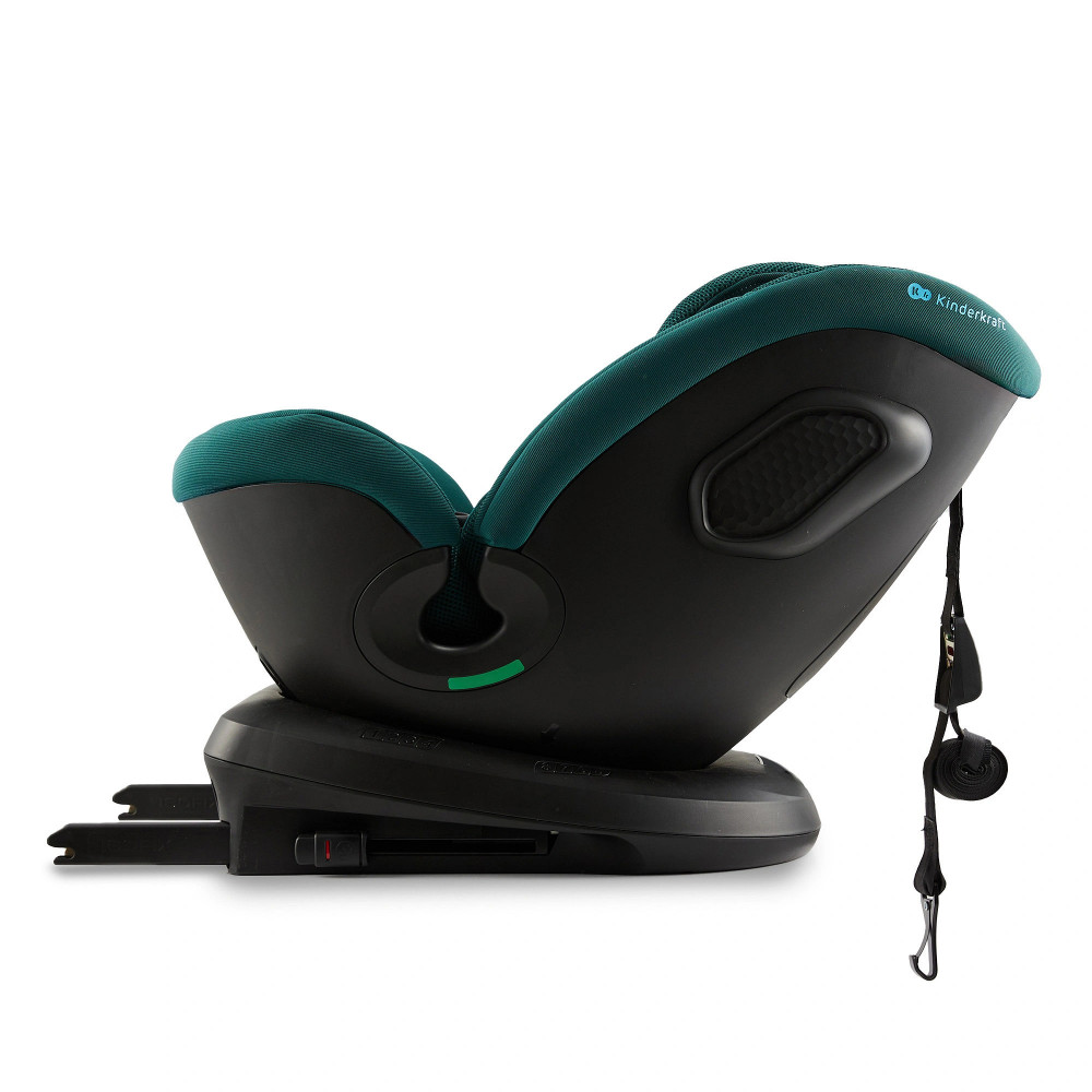 Kinderkraft Xpedition 3 i-Size - автокресло для детей (от 0 до 12 лет / 40 - 150 см), поворот 360° • Green (KCXPED03GRE0000)