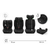 Kinderkraft Comfort Up 2 Plus i-Size - автокресло для детей (от 15 месяцев до 12 лет / 76 - 150 см) • Black (KCCOUP02BLKPL00)